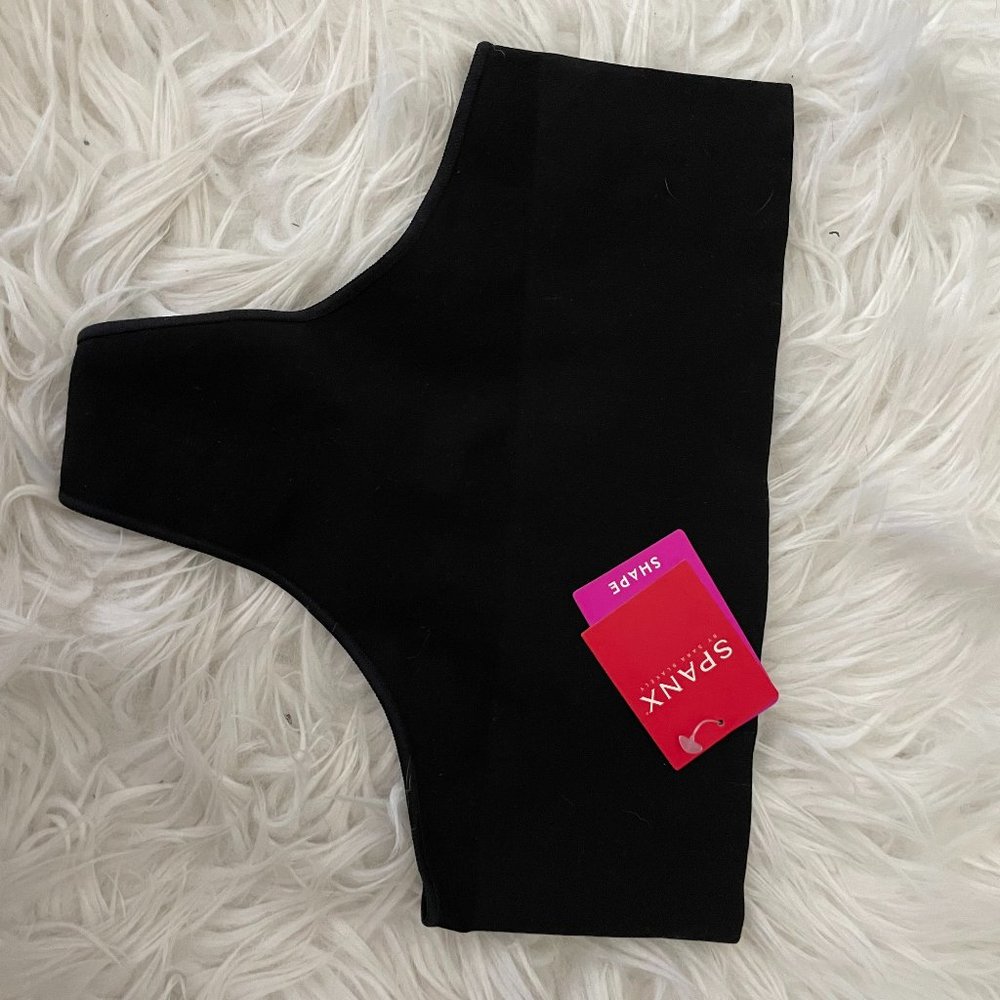 SPANX Everday Shaping Panties Thong, Size Small. Brand new. Tags attached. Black